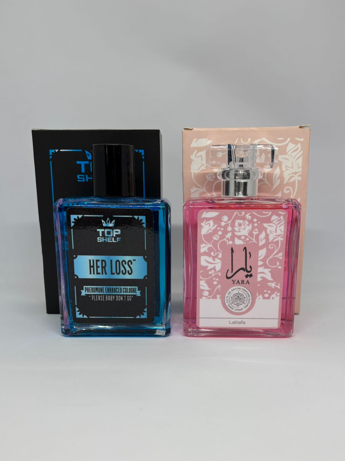 HER LOSS + YARA LATTAFA DAMA GENERICO